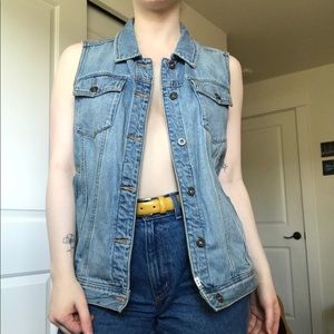 Melrose and Market Jean Vest